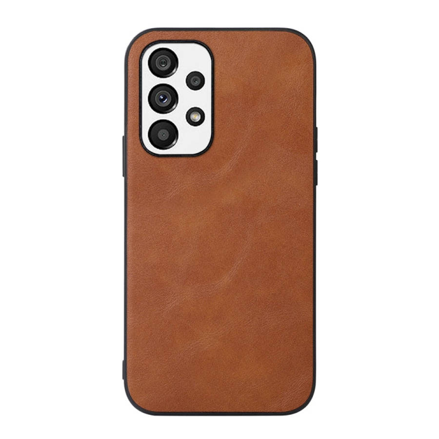 Cowhide Texture PU Phone Case, For Xiaomi Redmi Note 11 Pro Global, For Samsung Galaxy A23 4G, Fo...