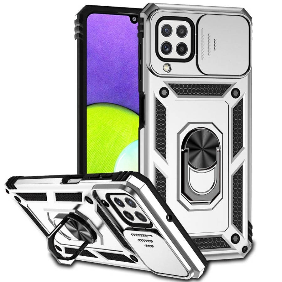 Sliding Camshield Holder Phone Case, For Samsung Galaxy A02, For Samsung Galaxy A02s / A03s 166mm...