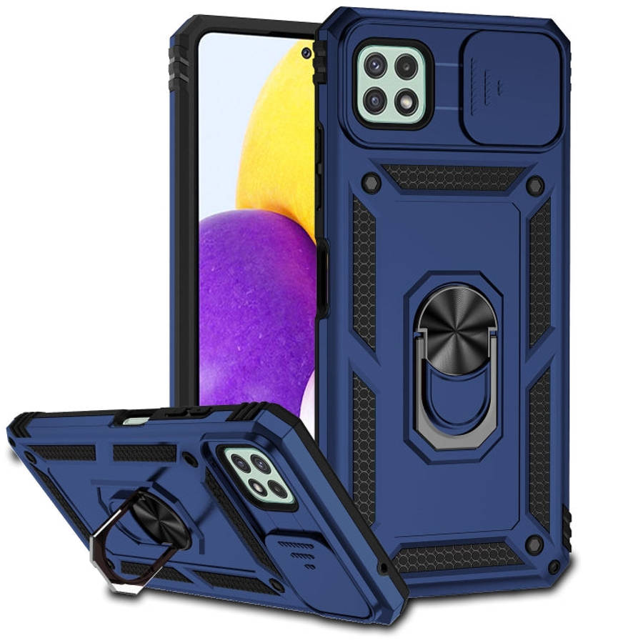 Sliding Camshield Holder Phone Case, For Samsung Galaxy A02, For Samsung Galaxy A02s / A03s 166mm...