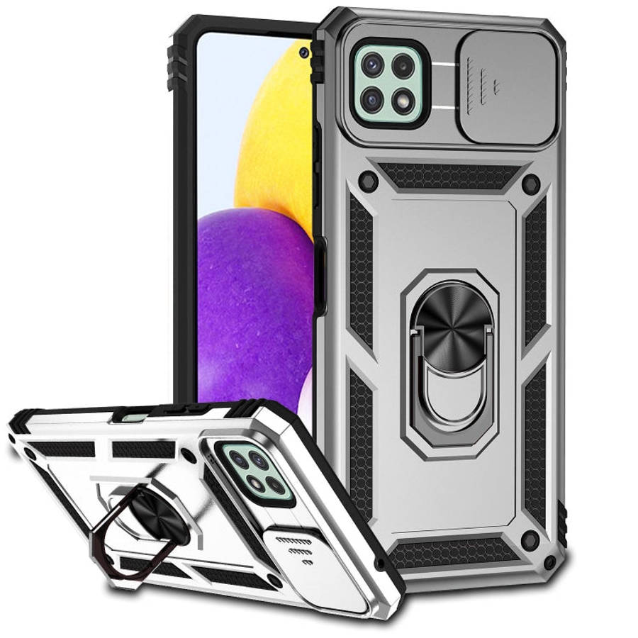 Sliding Camshield Holder Phone Case, For Samsung Galaxy A02, For Samsung Galaxy A02s / A03s 166mm...