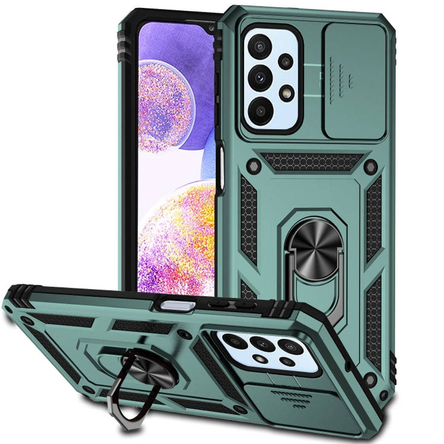 Sliding Camshield Holder Phone Case, For Samsung Galaxy A02, For Samsung Galaxy A02s / A03s 166mm...
