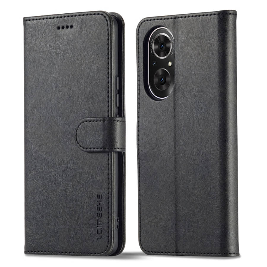 LC.IMEEKE Calf Texture Leather Phone Case, For Samsung Galaxy A23 5G, For Honor 50 SE