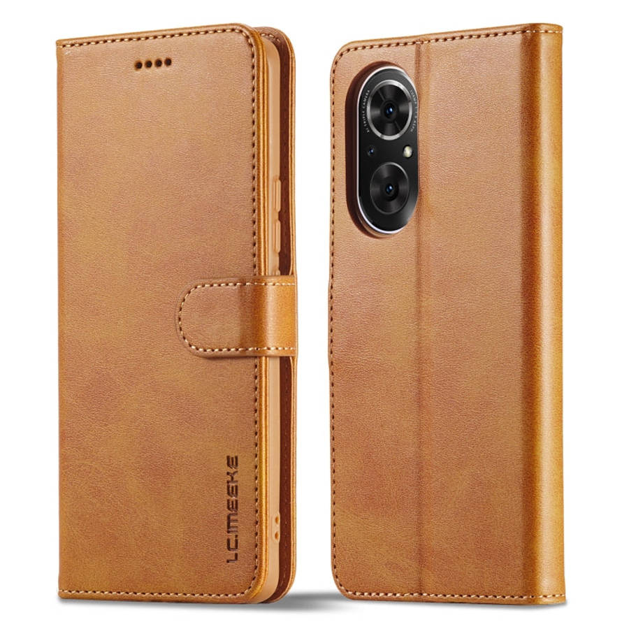LC.IMEEKE Calf Texture Leather Phone Case, For Samsung Galaxy A23 5G, For Honor 50 SE