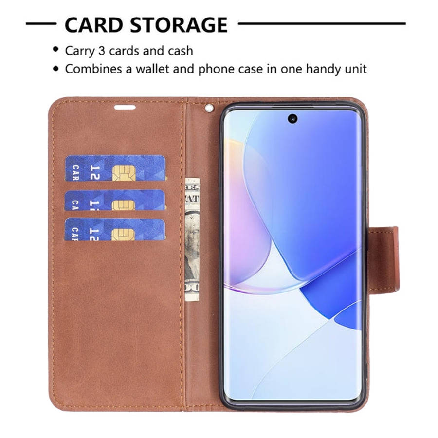Lambskin Texture Pure Color Leather Phone Case, For Honor 50 / Huawei nova 9, For Honor 50 Lite /...