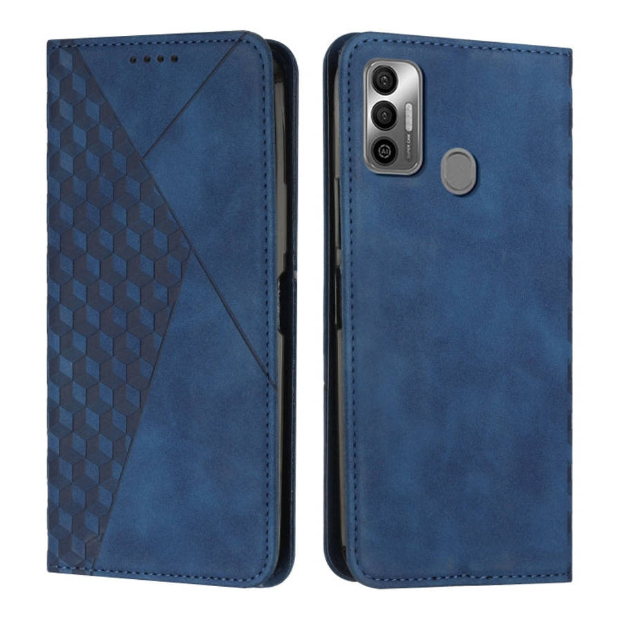 Diamond Splicing Skin Feel Magnetic Leather Phone Case, For Tecno Camon 17P / 17 Pro, For Tecno C...