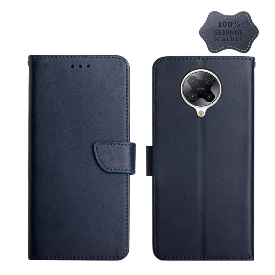 Genuine Leather Fingerprint-proof Horizontal Flip Phone Case, For Xiaomi Redmi K30 Pro, For Xiaom...