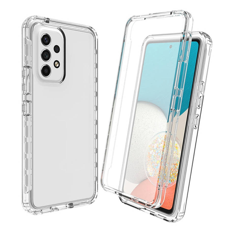 High Transparency Two-color Gradual PC+TPU Phone Case, For Samsung Galaxy A13 4G, For Samsung Gal...