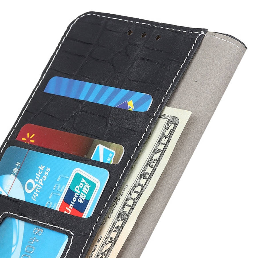 Crocodile Texture Horizontal Flip Leather Phone Case, For Samsung Galaxy M53 5G