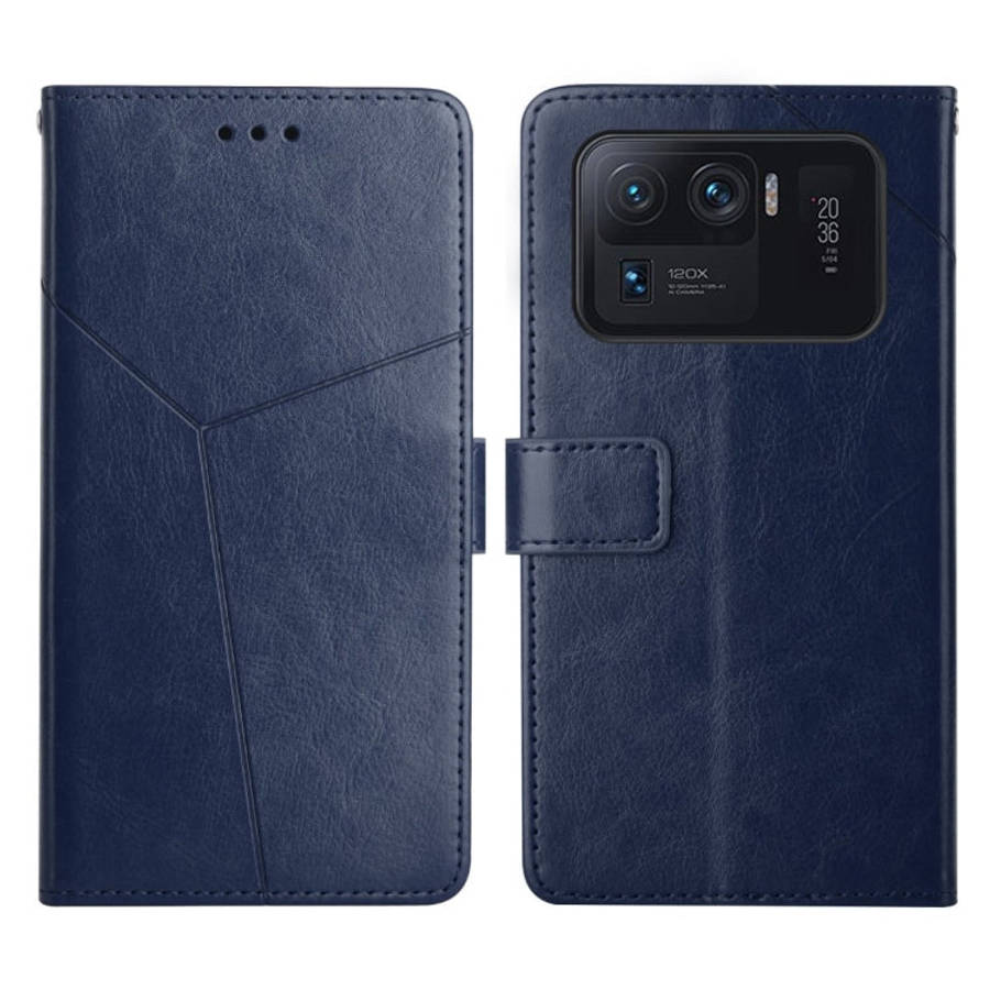 Y Stitching Horizontal Flip Leather Phone Case, For Xiaomi Mi 11 Lite, For Xiaomi Mi 11 Pro, For ...