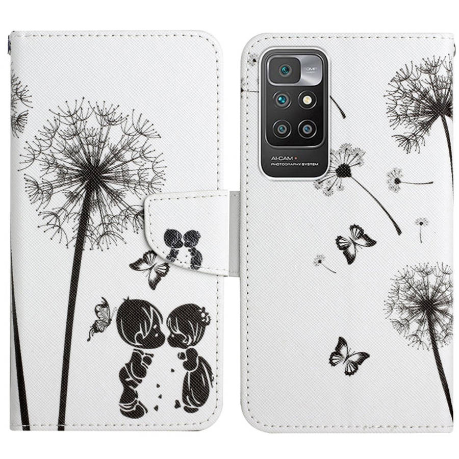Painted Pattern Flip Leather Phone Case, For Xiaomi Redmi 10, For Xiaomi Redmi K40