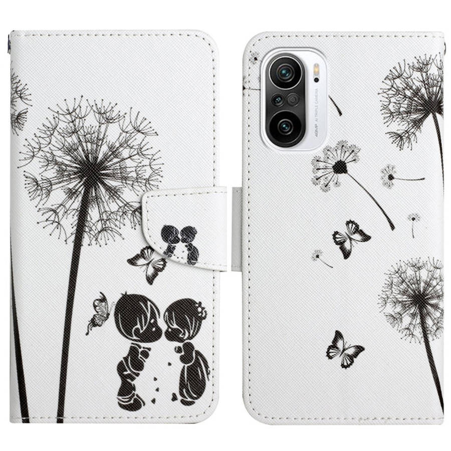 Painted Pattern Flip Leather Phone Case, For Xiaomi Redmi 10, For Xiaomi Redmi K40