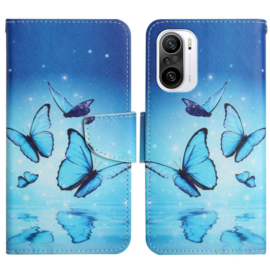 Painted Pattern Flip Leather Phone Case, For Xiaomi Redmi 10, For Xiaomi Redmi K40