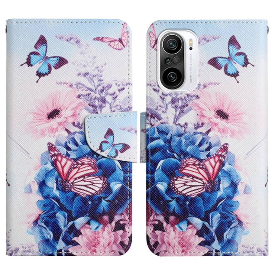 Painted Pattern Flip Leather Phone Case, For Xiaomi Redmi 10, For Xiaomi Redmi K40