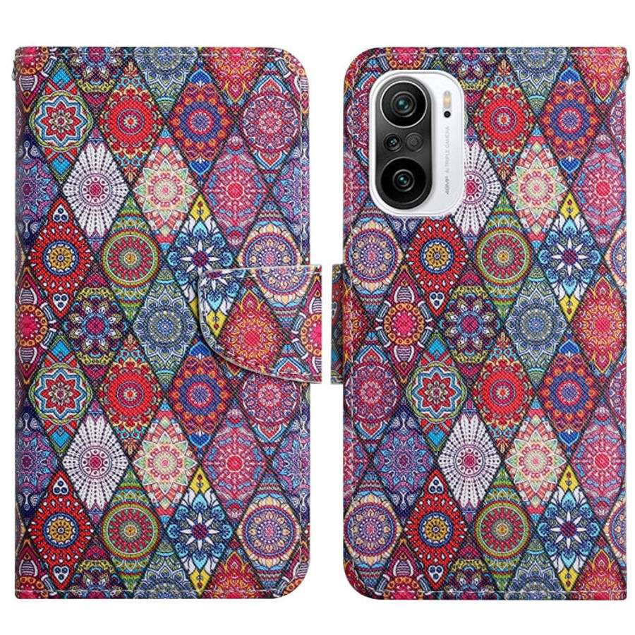 Painted Pattern Flip Leather Phone Case, For Xiaomi Redmi 10, For Xiaomi Redmi K40