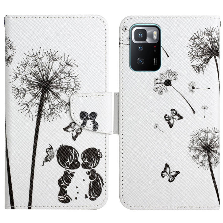 Painted Pattern Flip Leather Phone Case, For Xiaomi Redmi Note 10 Pro 5G, For Xiaomi Redmi Note 1...