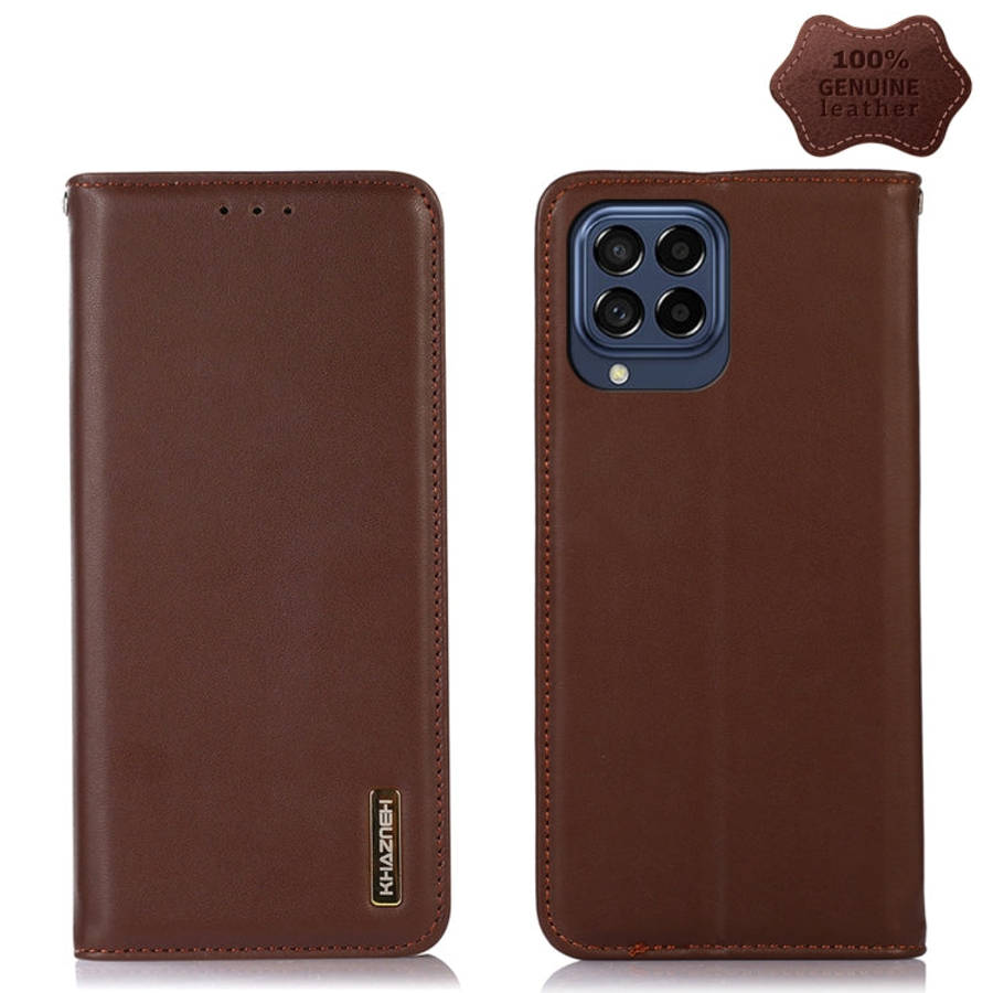 KHAZNEH Nappa Top Layer Cowhide Leather Phone Case, For Nokia X100, For OPPO Reno7 4G Global/F21 ...