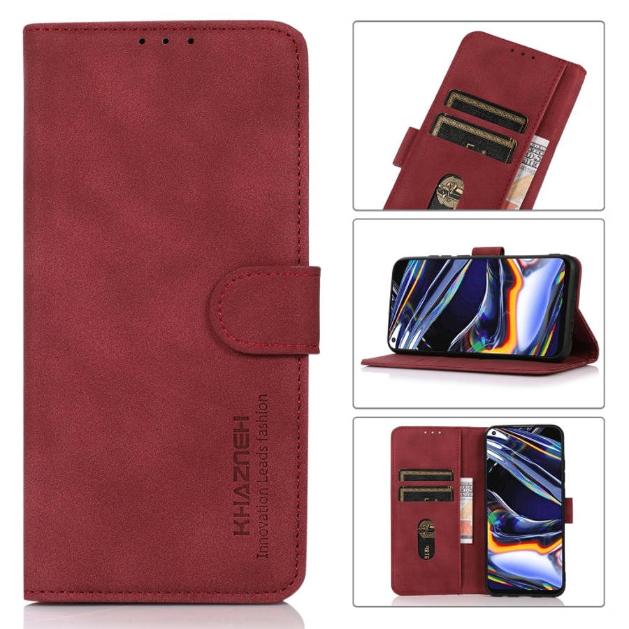 KHAZNEH Matte Texture Leather Phone Case, For Xiaomi Poco X4 Pro 5G, For Xiaomi Redmi 10A, For Xi...