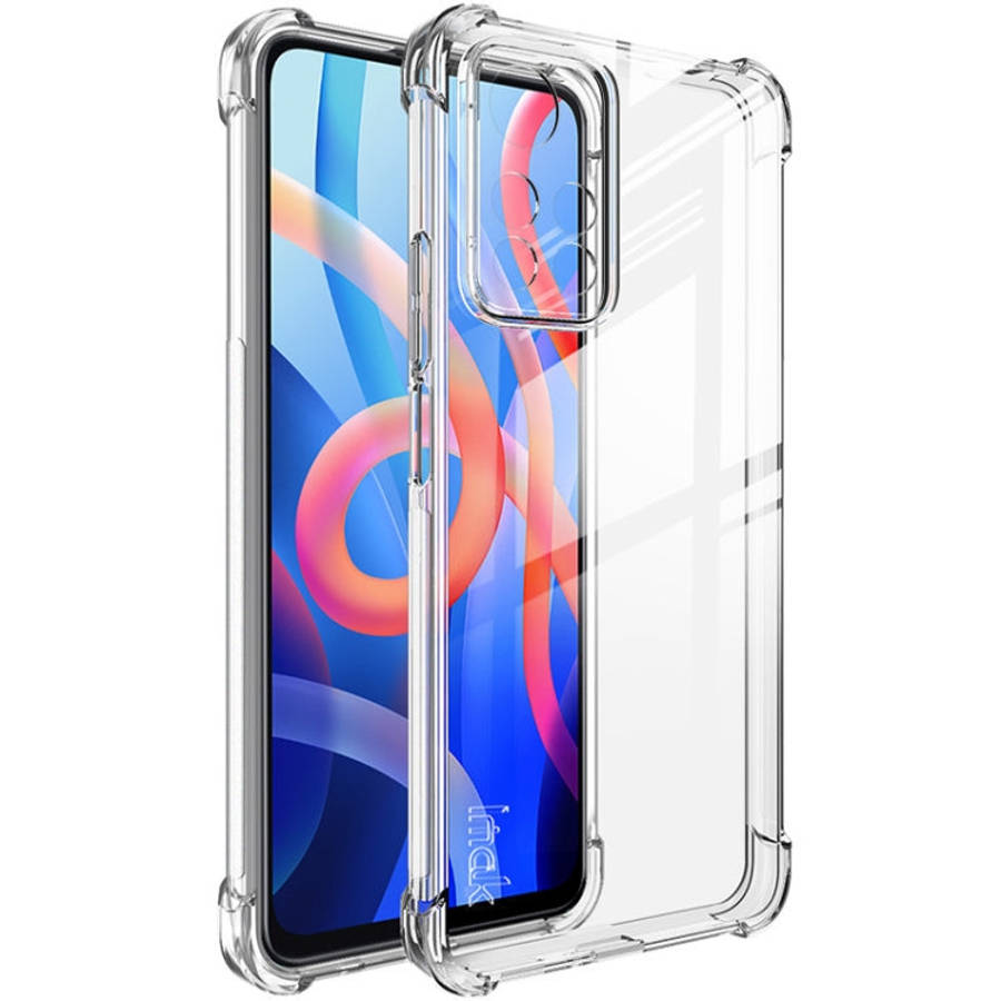 IMAK All Coverage Shockproof Airbag TPU Case, For Xiaomi Redmi Note 11 Pro China, For Motorola Mo...