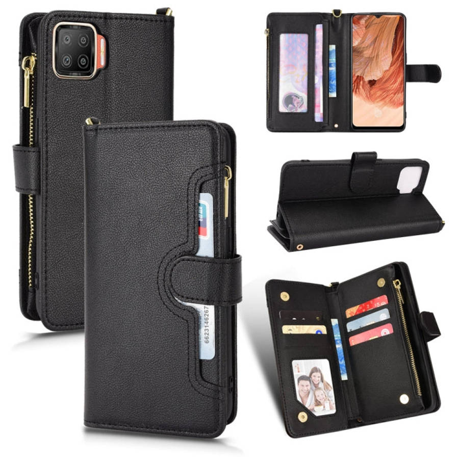 Litchi Texture Zipper Leather Phone Case, For Sharp Aquos Zero6 / Aquos Air, For Sharp Aquos Wish...