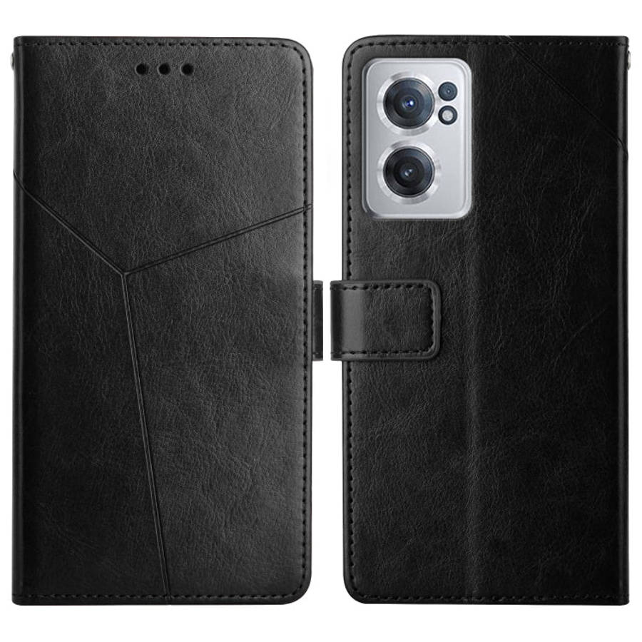 Y Stitching Horizontal Flip Leather Phone Case, For OnePlus 10R/ACE, For OnePlus Nord CE 2 5G, Fo...
