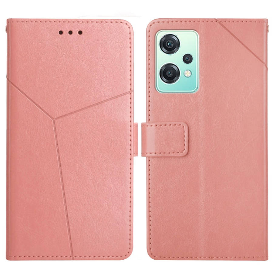 Y Stitching Horizontal Flip Leather Phone Case, For OnePlus 10R/ACE, For OnePlus Nord CE 2 5G, Fo...