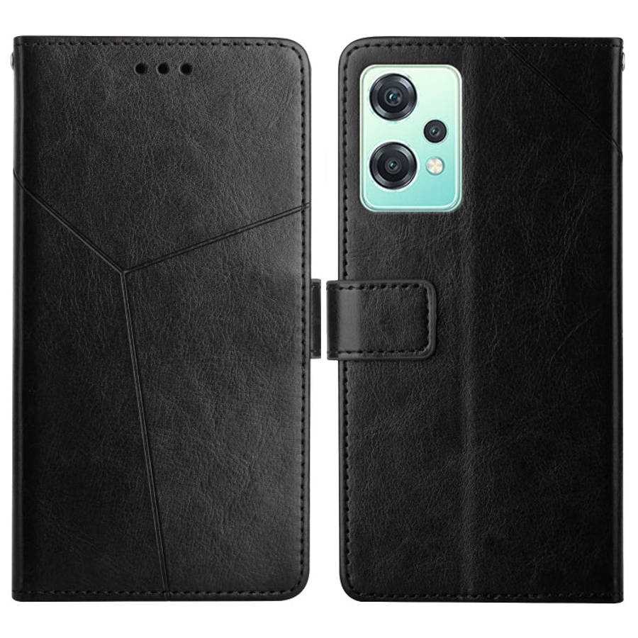 Y Stitching Horizontal Flip Leather Phone Case, For OnePlus 10R/ACE, For OnePlus Nord CE 2 5G, Fo...