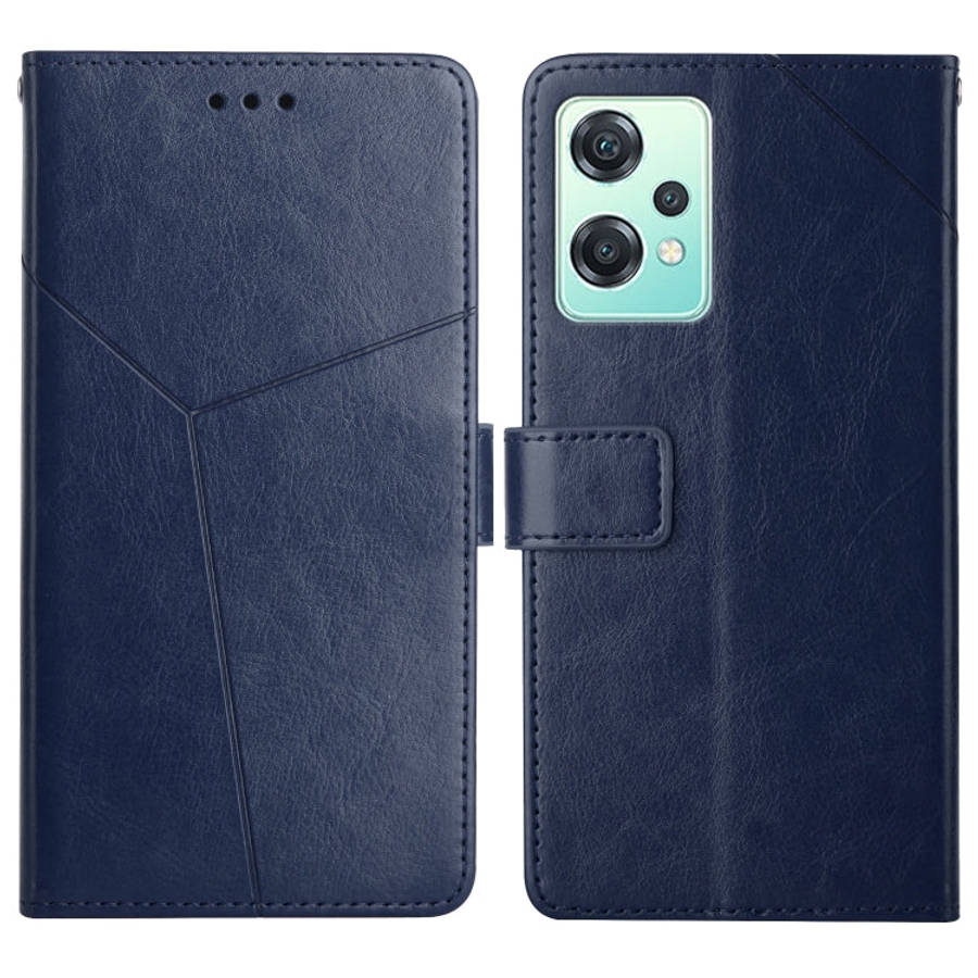 Y Stitching Horizontal Flip Leather Phone Case, For OnePlus 10R/ACE, For OnePlus Nord CE 2 5G, Fo...