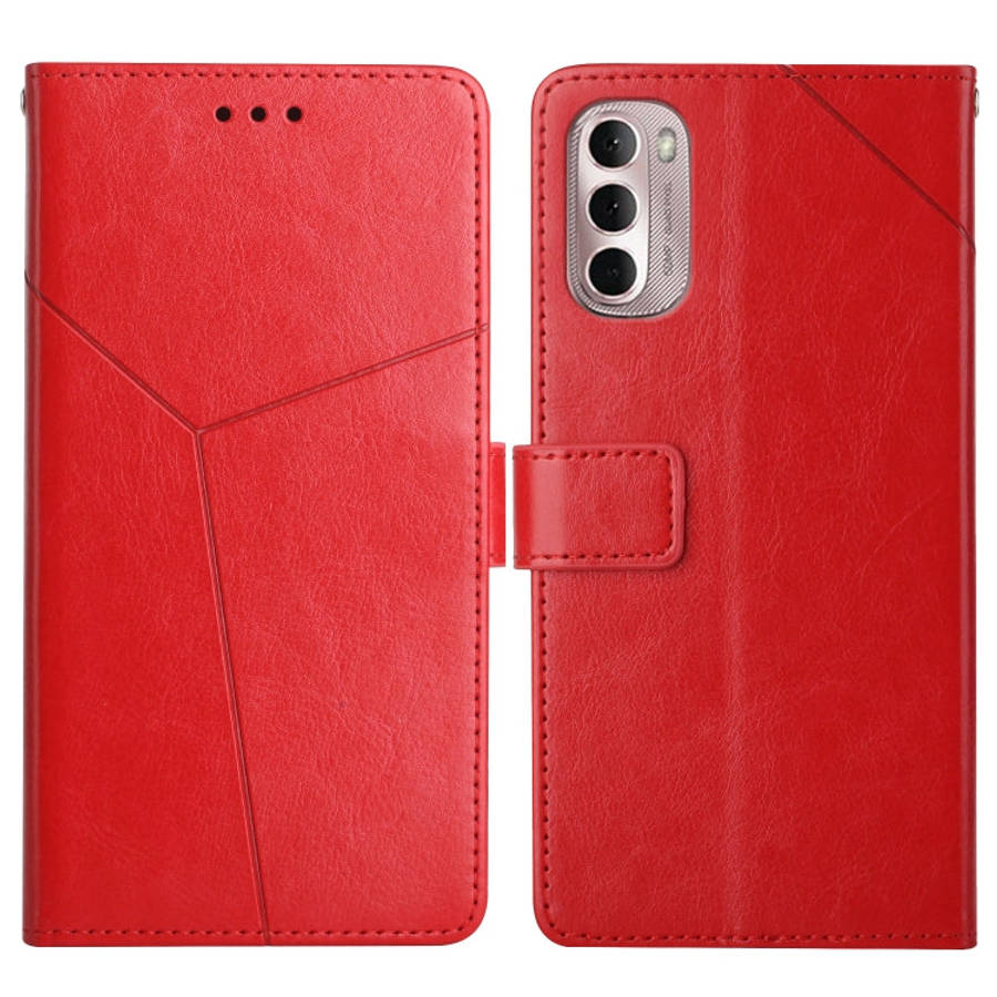 Y Stitching Horizontal Flip Leather Phone Case, For OnePlus 10R/ACE, For OnePlus Nord CE 2 5G, Fo...