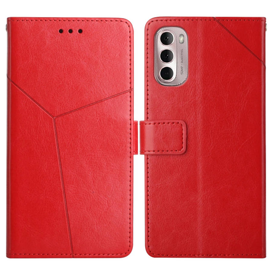 Y Stitching Horizontal Flip Leather Phone Case, For OnePlus 10R/ACE, For OnePlus Nord CE 2 5G, Fo...