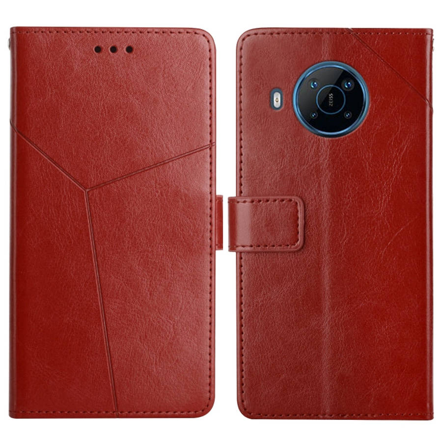 Y Stitching Horizontal Flip Leather Phone Case, For OnePlus 10R/ACE, For OnePlus Nord CE 2 5G, Fo...