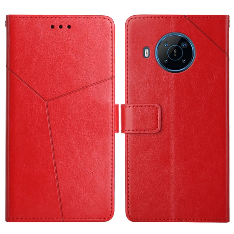 Y Stitching Horizontal Flip Leather Phone Case, For OnePlus 10R/ACE, For OnePlus Nord CE 2 5G, Fo...