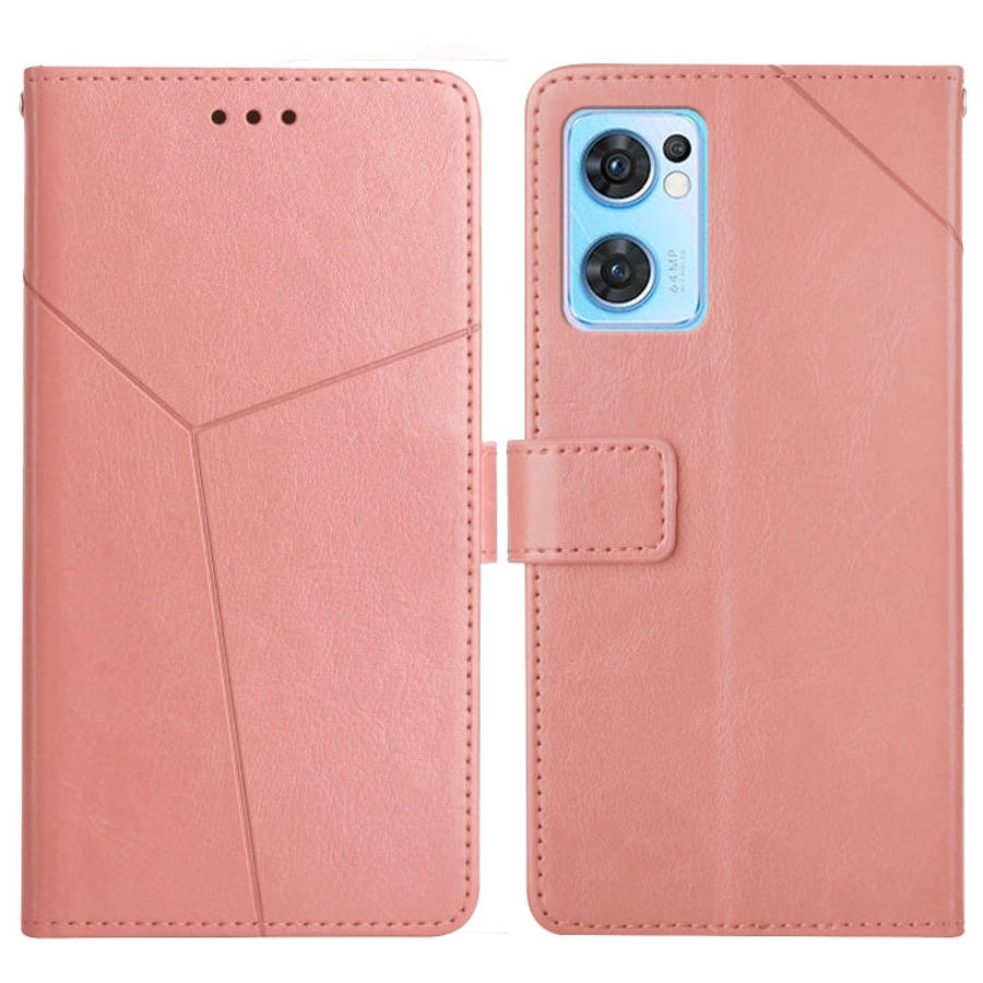 Y Stitching Horizontal Flip Leather Phone Case, For OnePlus 10R/ACE, For OnePlus Nord CE 2 5G, Fo...