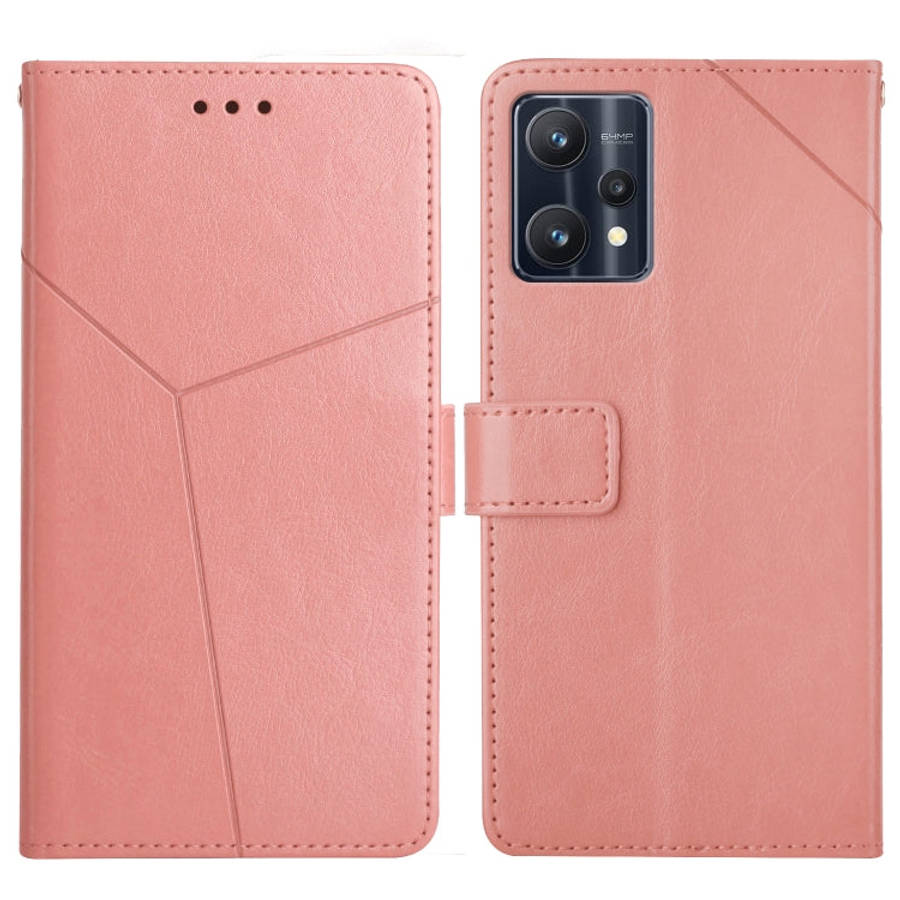 Y Stitching Horizontal Flip Leather Phone Case, For OPPO Realme 9 Pro+/Realme 9 4G, For Samsung G...