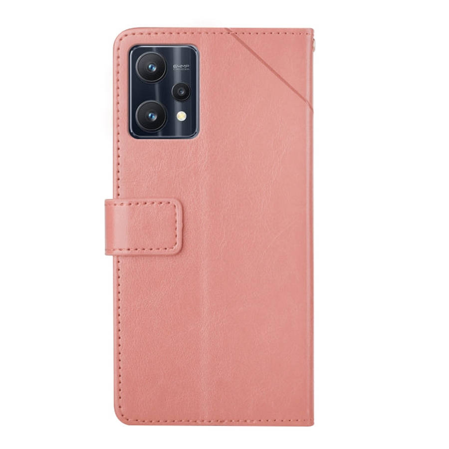 Y Stitching Horizontal Flip Leather Phone Case, For OPPO Realme 9 Pro+/Realme 9 4G, For Samsung G...