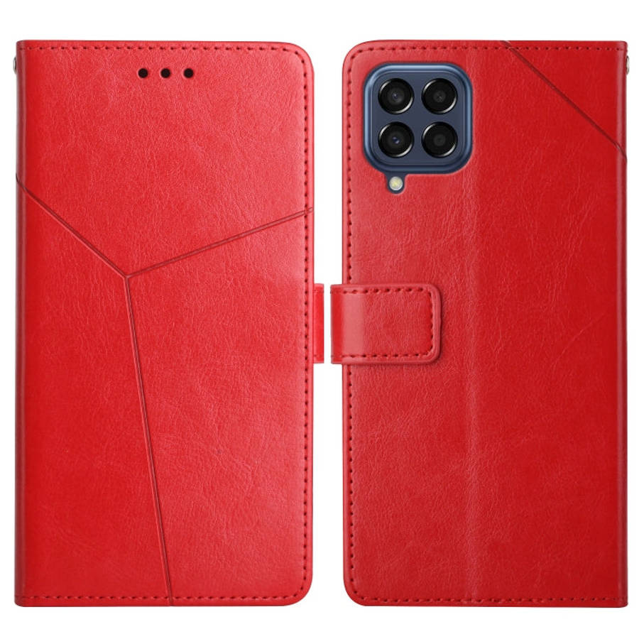 Y Stitching Horizontal Flip Leather Phone Case, For OPPO Realme 9 Pro+/Realme 9 4G, For Samsung G...