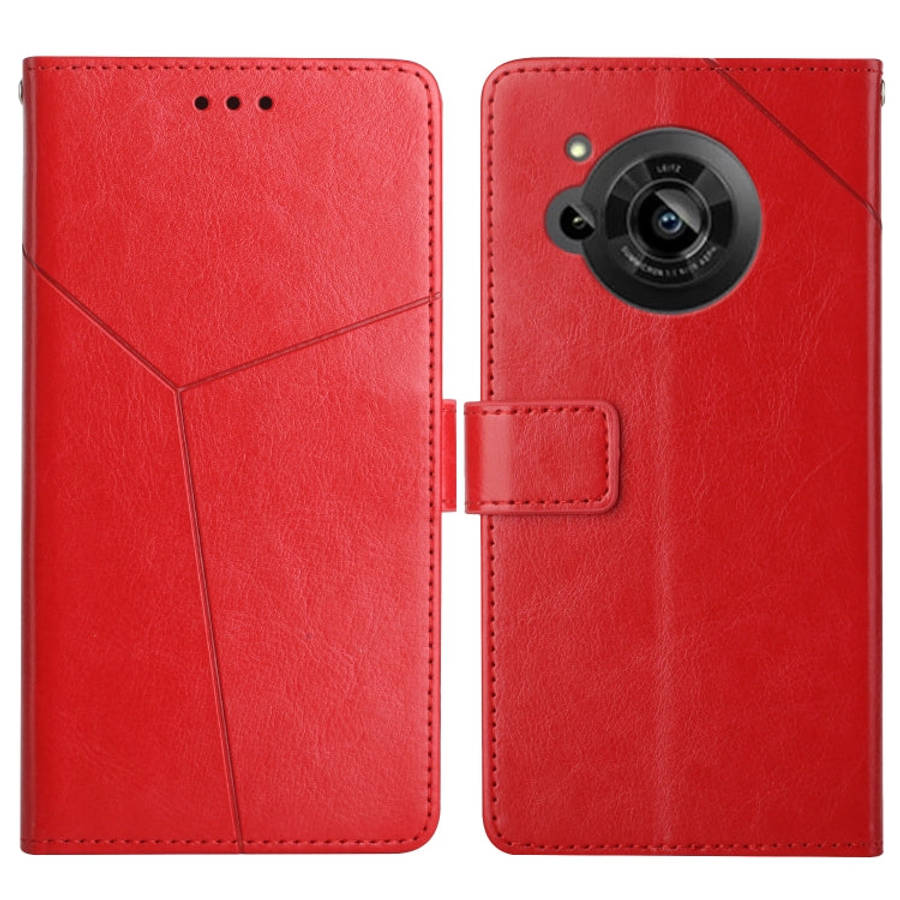 Y Stitching Horizontal Flip Leather Phone Case, For OPPO Realme 9 Pro+/Realme 9 4G, For Samsung G...
