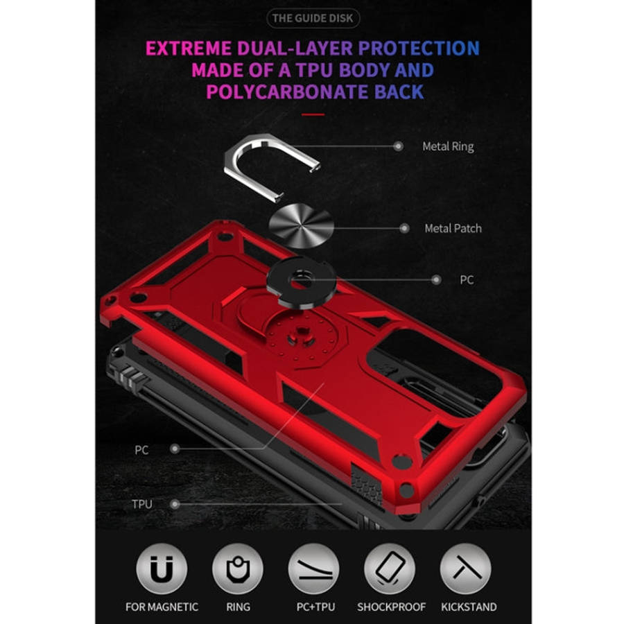 Shockproof TPU + PC Protective Case with 360 Degree Rotating Holder, For Huawei P40, For Xiaomi M...