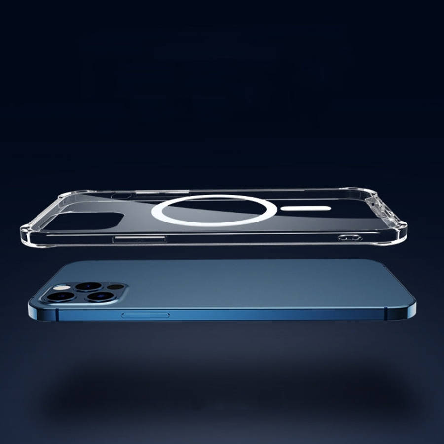 Magsafe Case Clear Four-corner Airbag Shockproof Phone Case with Magnetic, For iPhone 14, For iPh...