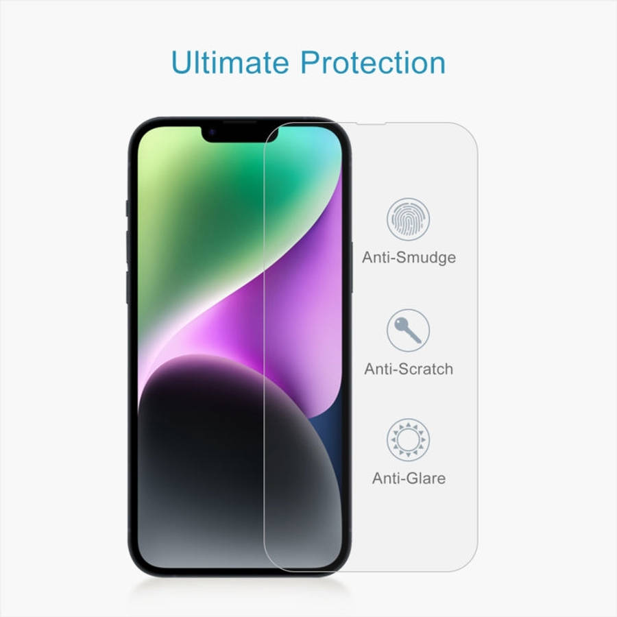 10 PCS 0.26mm 9H 2.5D Tempered Glass Film, For iPhone 14 (10pcs), For iPhone 14 Plus (10 PCS), Fo...