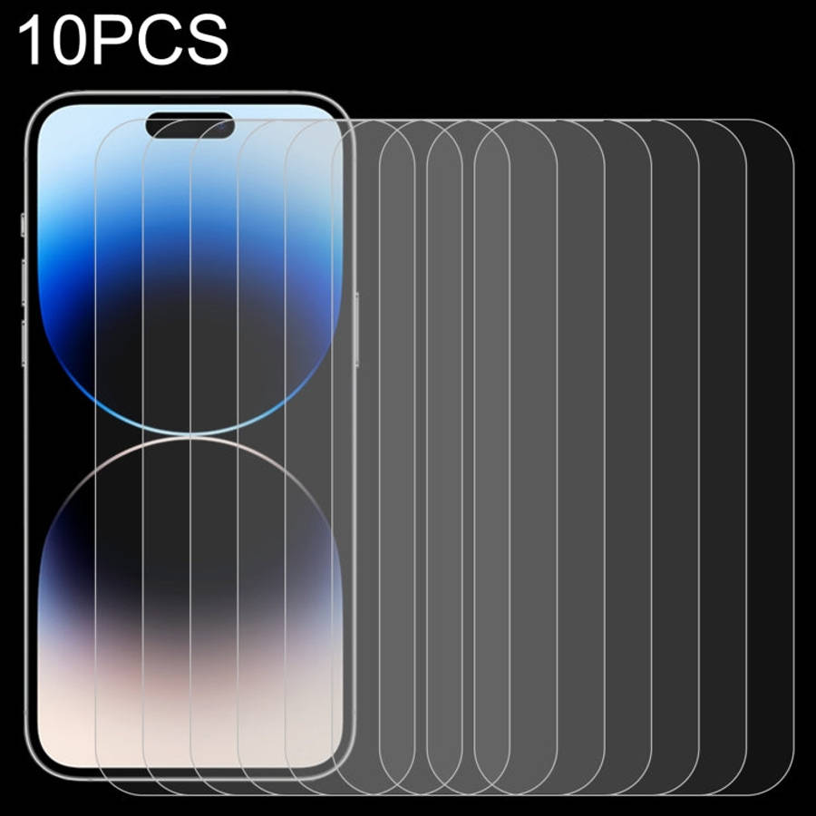 10 PCS 0.26mm 9H 2.5D Tempered Glass Film, For iPhone 14 (10pcs), For iPhone 14 Plus (10 PCS), Fo...