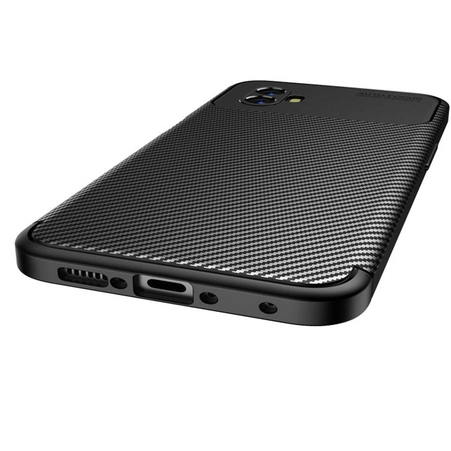 Precise Hole Carbon Fiber Texture Shockproof TPU Phone Case, For Samsung Galaxy Xcover6 Pro
