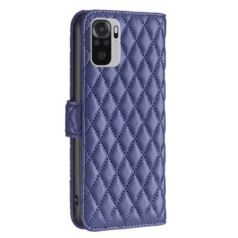 Diamond Lattice Wallet Leather Flip Phone Case, For Xiaomi Redmi Note 10 4G / 10S, For Xiaomi Red...
