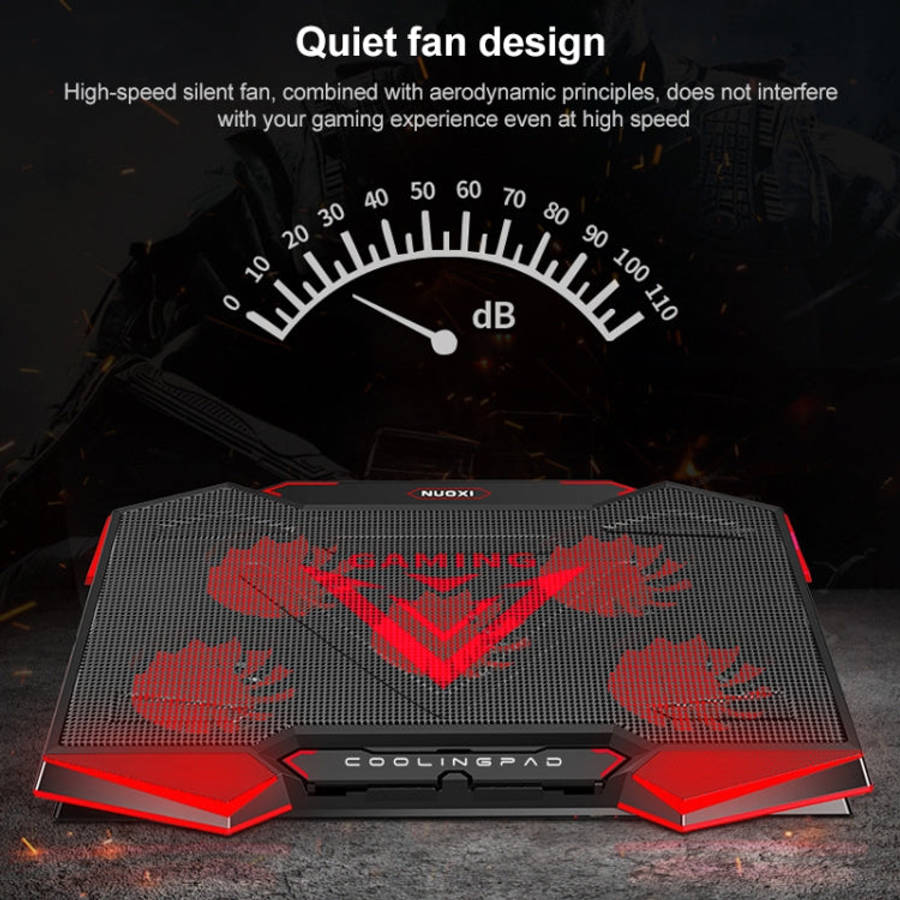 5 Fan 2 USB Lifting Folding Laptop Cooling Stand