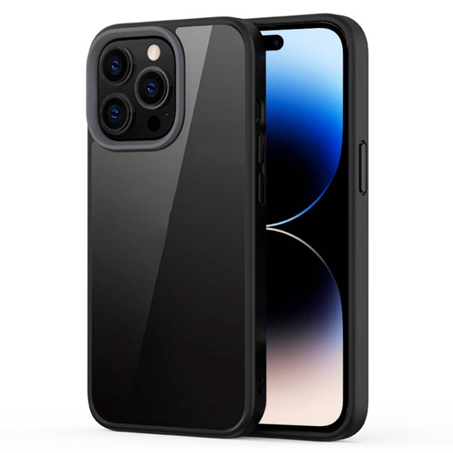 Ming Shield Hybrid Frosted Transparent Phone Case, For iPhone 14 Pro Max, For iPhone 14 Pro, For ...