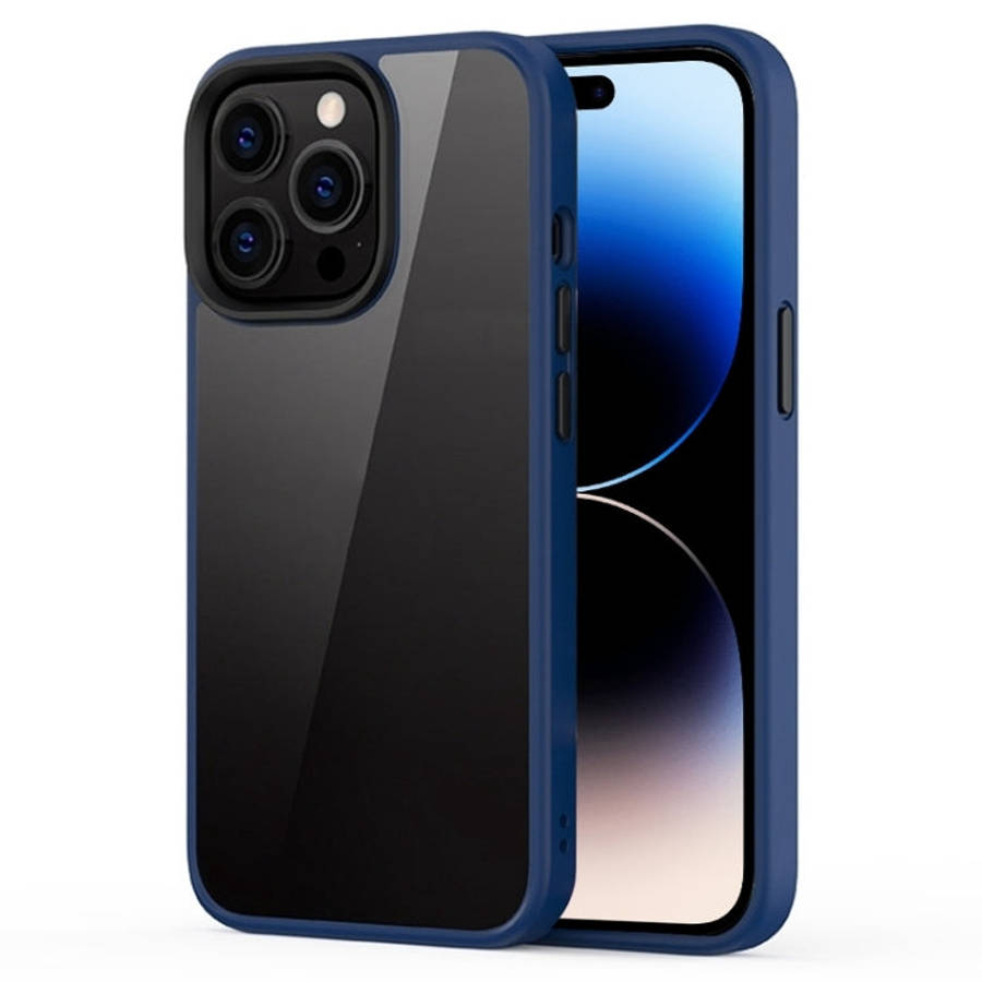 Ming Shield Hybrid Frosted Transparent Phone Case, For iPhone 14 Pro Max, For iPhone 14 Pro, For ...