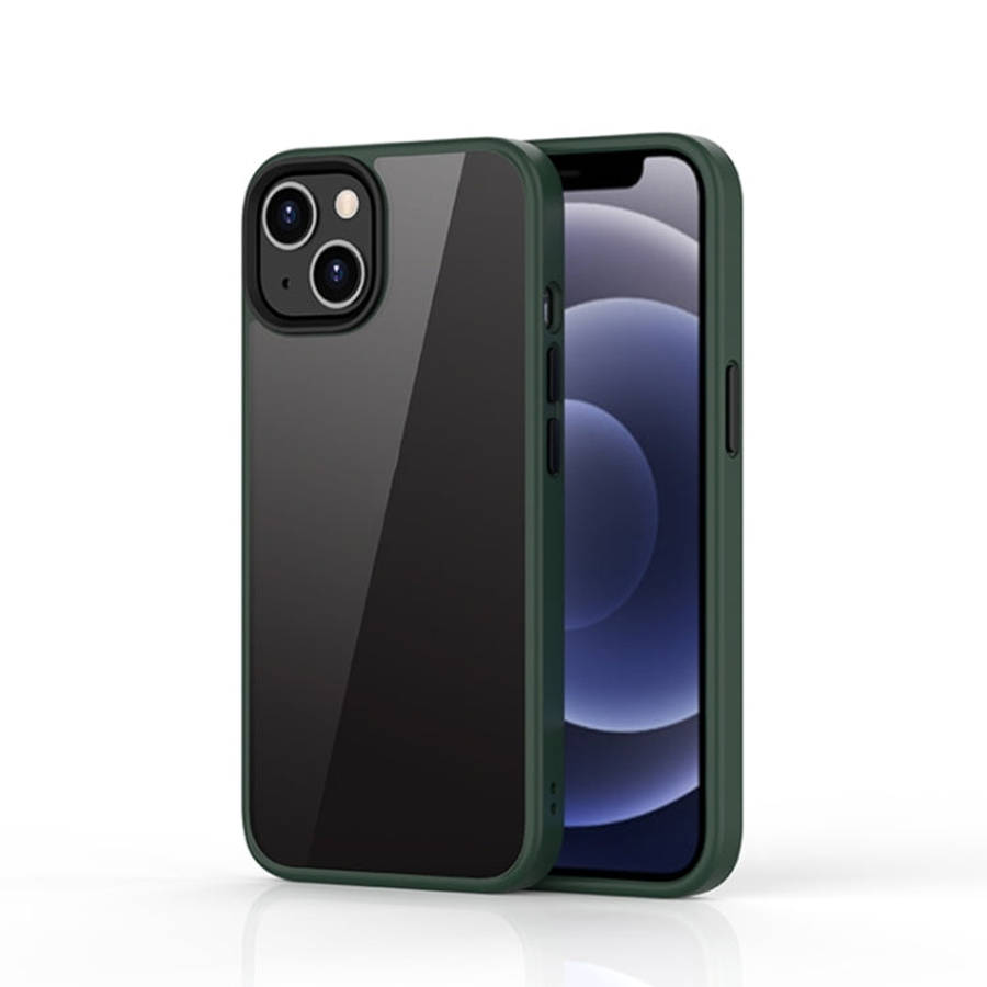 Ming Shield Hybrid Frosted Transparent Phone Case, For iPhone 14 Pro Max, For iPhone 14 Pro, For ...