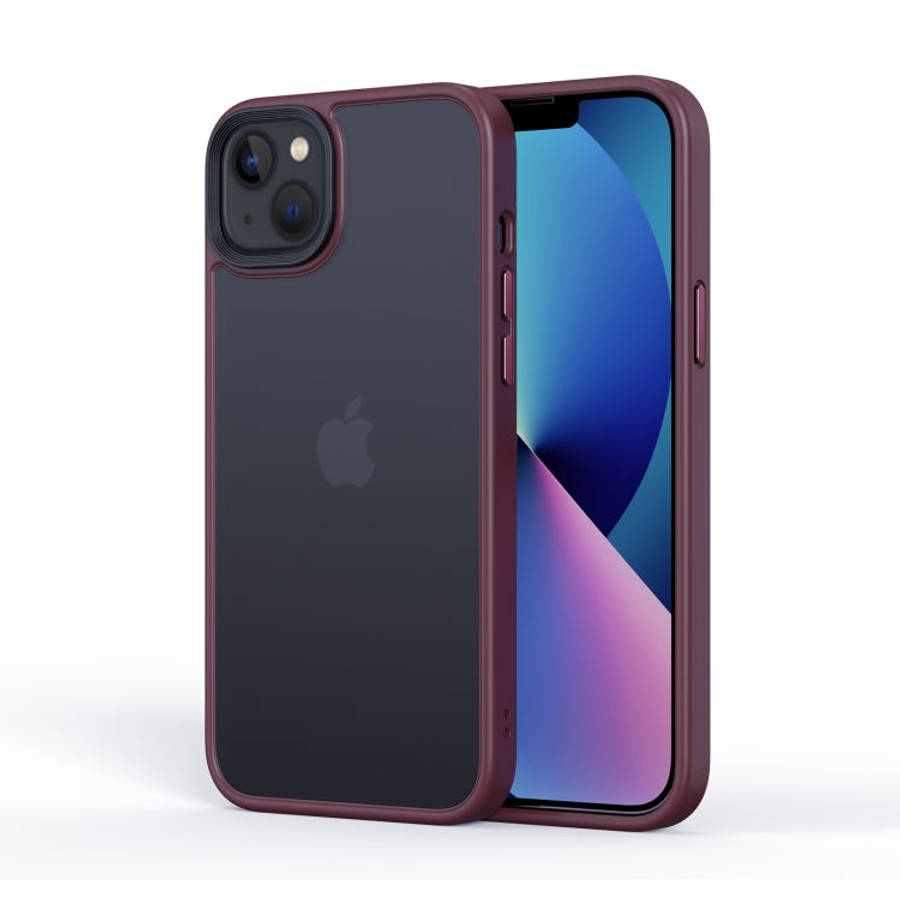 Frosted Back Shockproof Phone Case, For iPhone 14, For iPhone 14 Plus, For iPhone 14 Pro, For iPh...