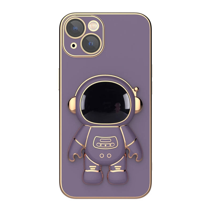 Plating Astronaut Holder Phone Case, For iPhone 13 Pro Max, For iPhone 13 Pro, For iPhone 13, For...