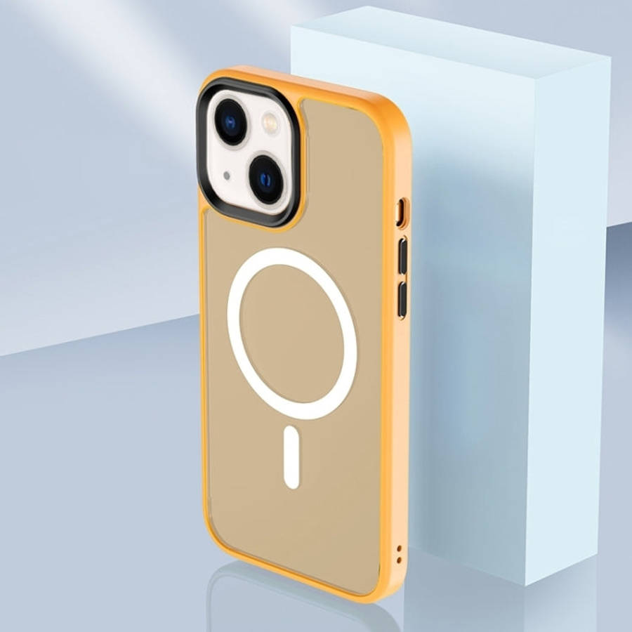 Skin Feel TPU + Frosted PC MagSafe Phone Case, For iPhone 14, For iPhone 14 Plus, For iPhone 14 P...