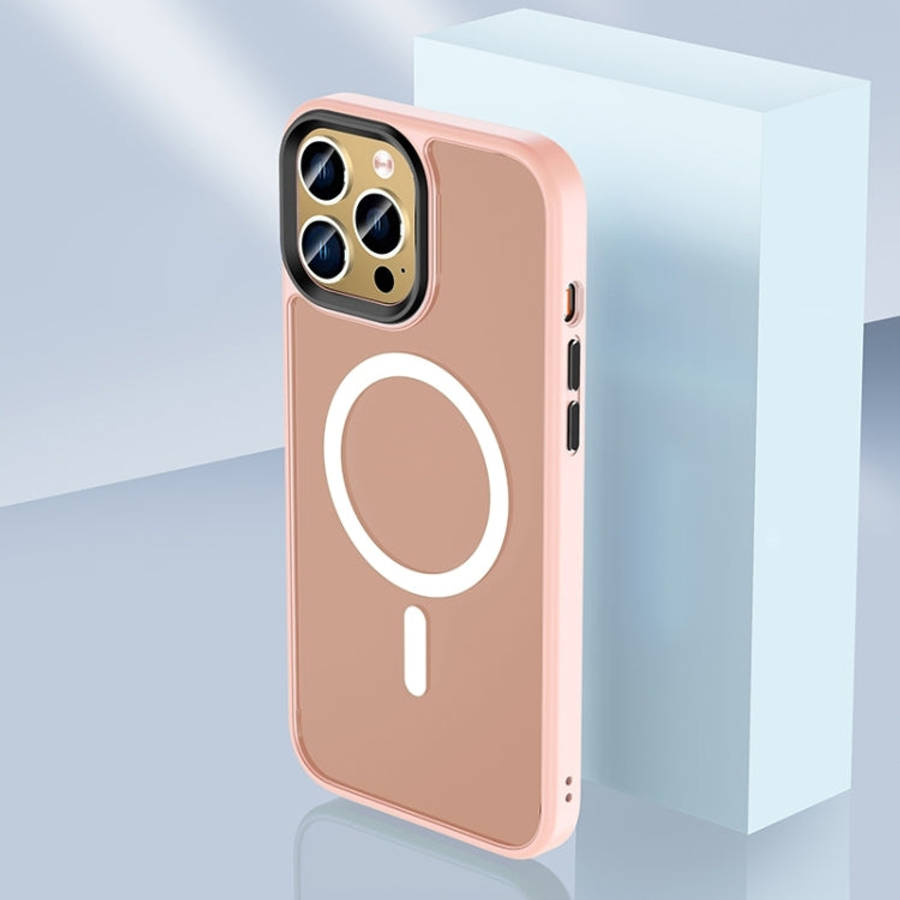 Skin Feel TPU + Frosted PC MagSafe Phone Case, For iPhone 14, For iPhone 14 Plus, For iPhone 14 P...